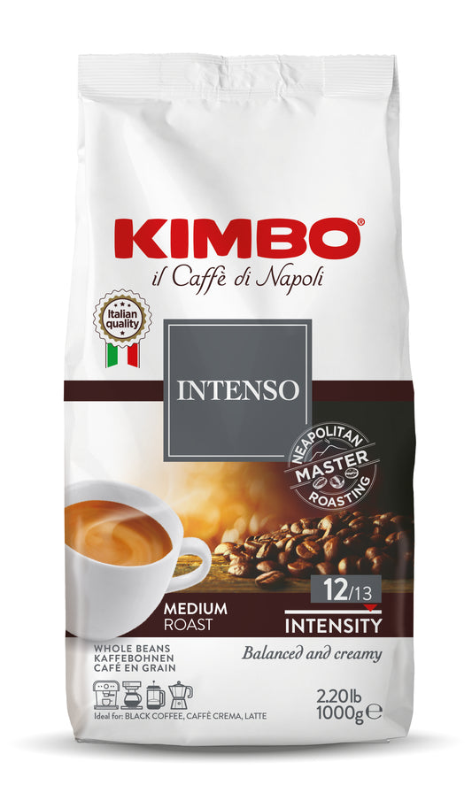 Kimbo Intenso – Ganze Kaffeebohnen, 1 kg