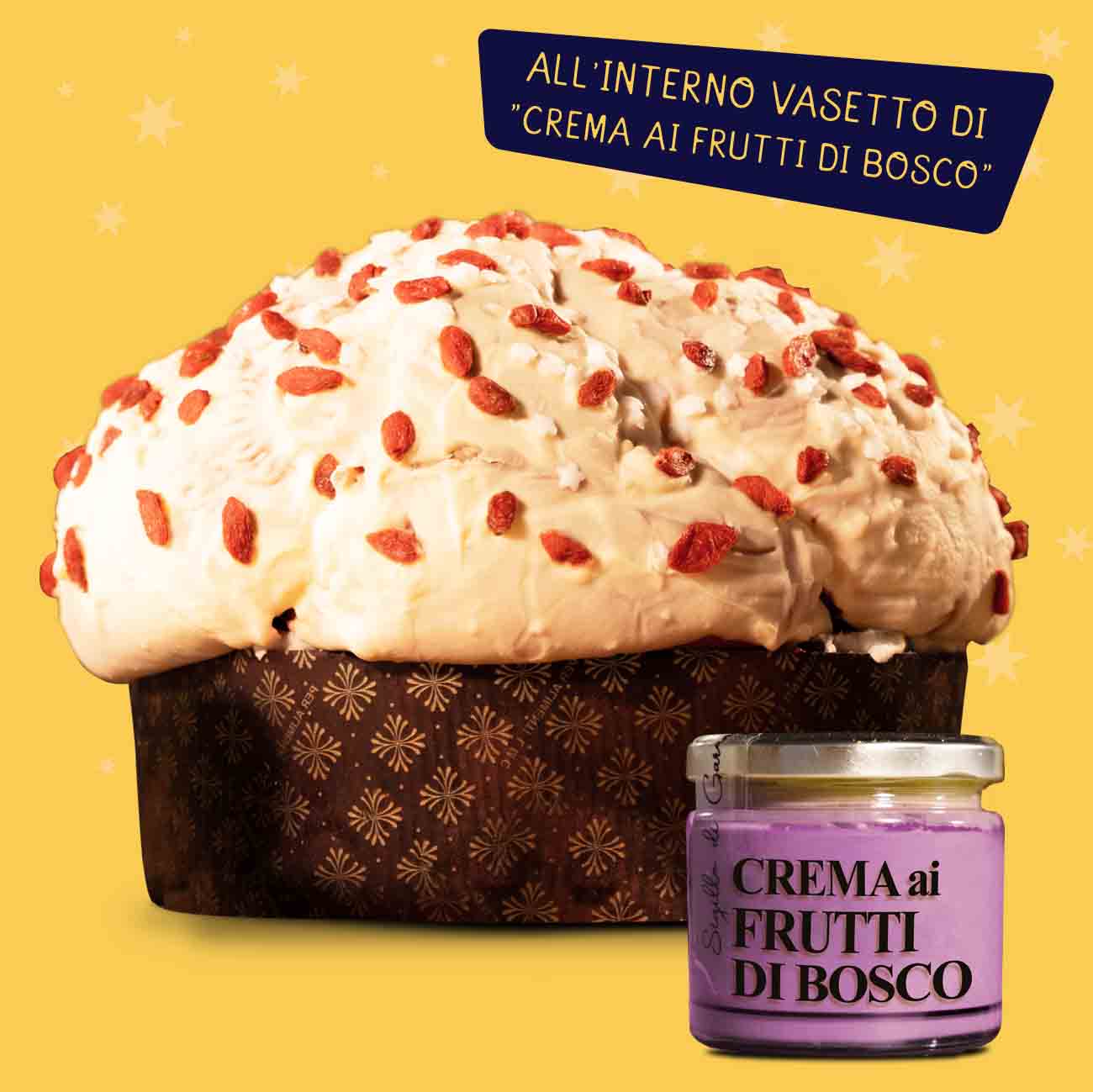 Panettone Frutti di Bosco e Bacche di Goji – Fruchtiger Genuss