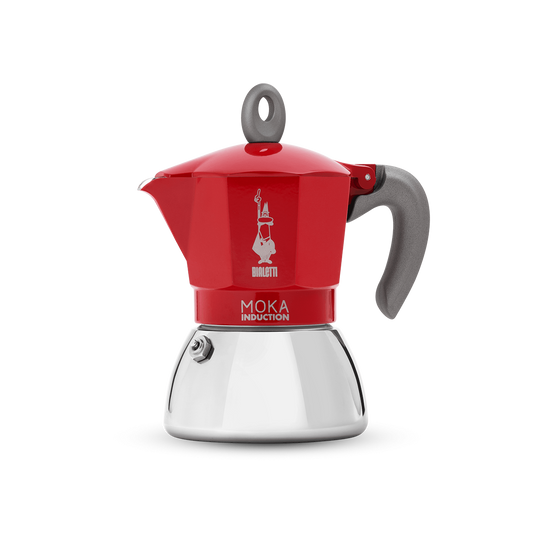 Bialetti Moka Induktion Rot | 2 Tassen